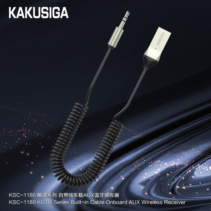 KAKUSIGA KSC 1180 buit-in cable onboard aux wireless receiver KAKUSIGA KSC 1180 buit-in cable onboard aux wireless receiver